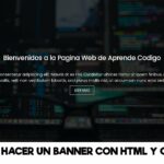 🎨💻 Guía completa: Cómo hacer un banner en HTML código paso a paso