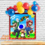 🎮🔥 ¡Descubre cómo crear el banner Mario Bros perfecto para tus eventos y fiestas temáticas! 🌟🎉