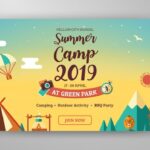 🏕️✨¡Descubre cómo crear el mejor banner para tu campamento de verano!🌞